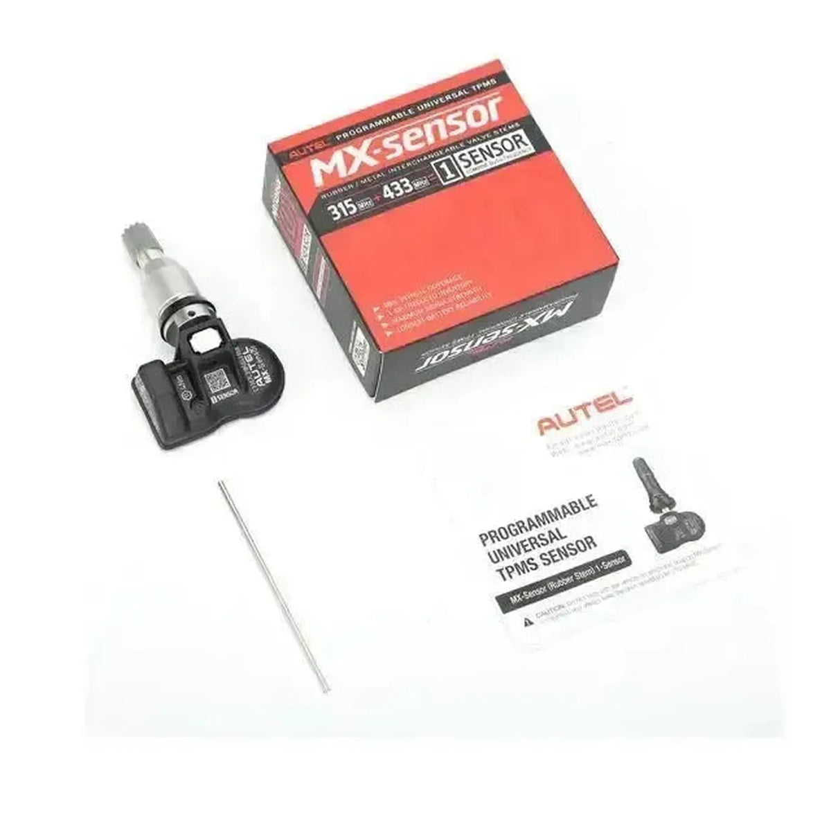 Autel MX-Sensor 315MHz+433MHz (Aluminium) | TPMS-szenzor (Press-in)