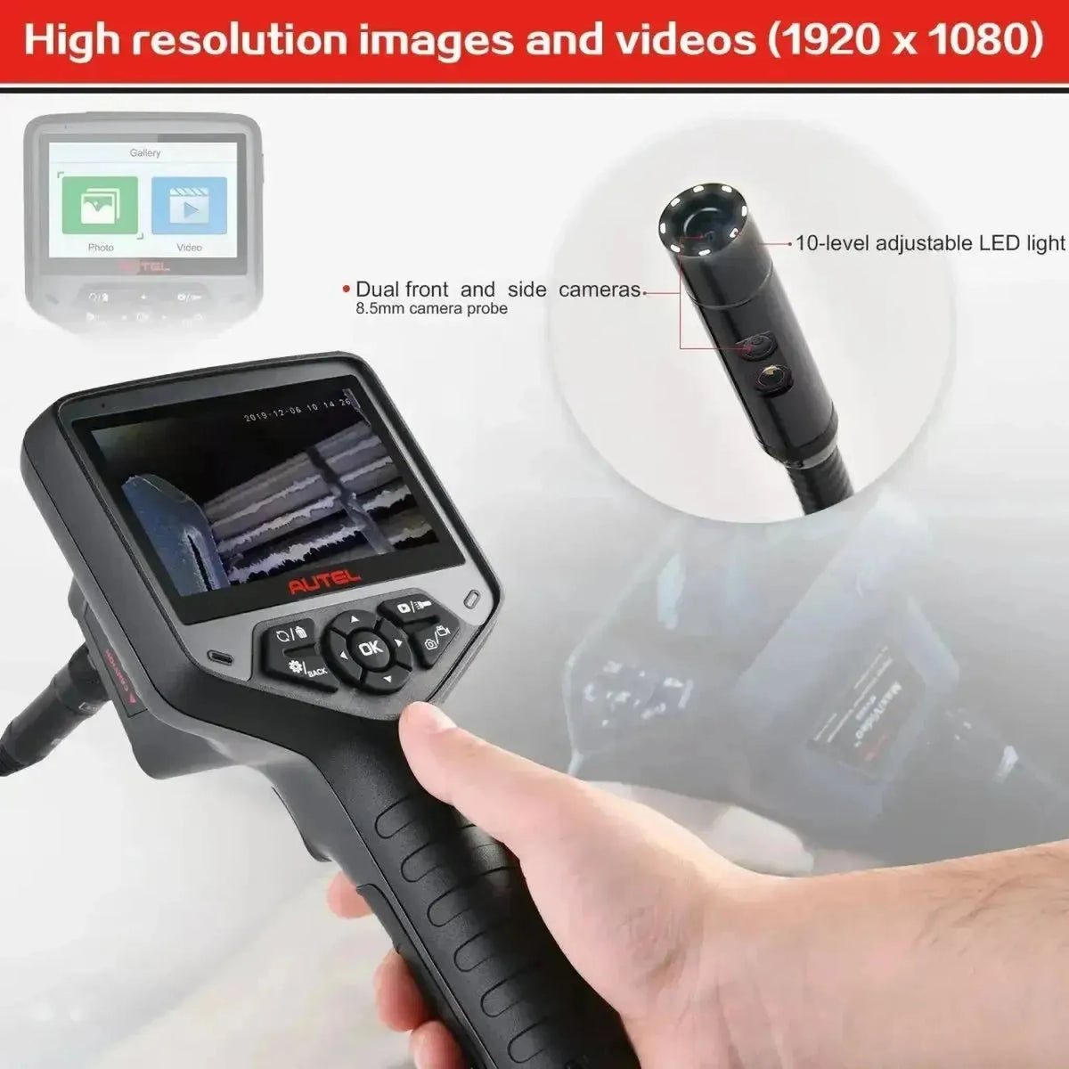 Autel MaxiVideo MV480 | Inspekciós kamera (8.5 mm)