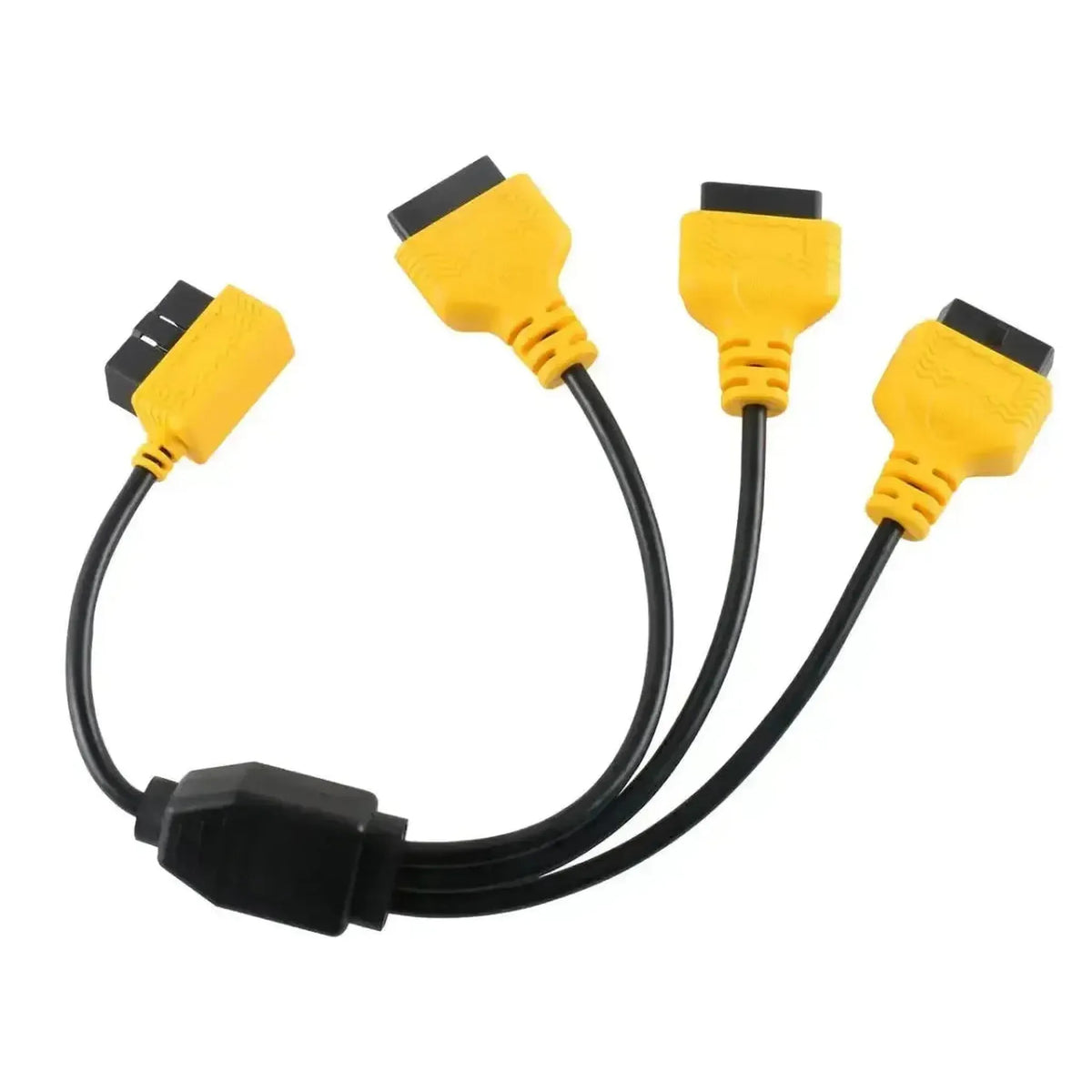 Autool (MOC262) | 16 tűs OBD2 hosszabbító és elosztó kábel 3 részes (50 cm) | Csatolófelület