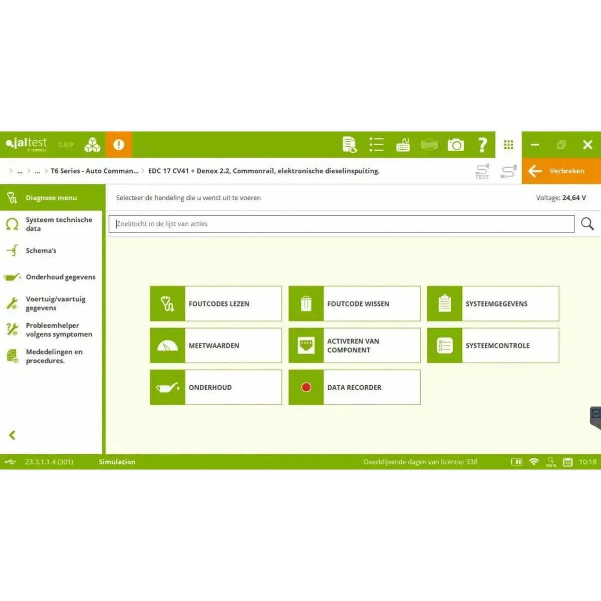 Jaltest AGV (Agricultural) Diagnosztikai Eszköz