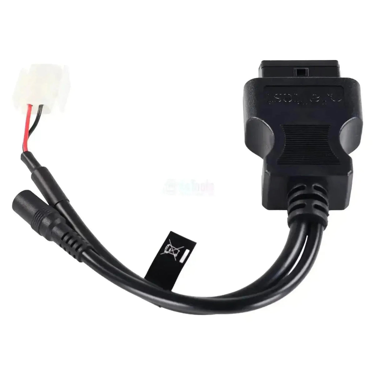 Jaltest (JDC618A9) | Volvo Penta 2-tűs OBD - 16-tűs OBD2 adapter kábel | Égésmotor