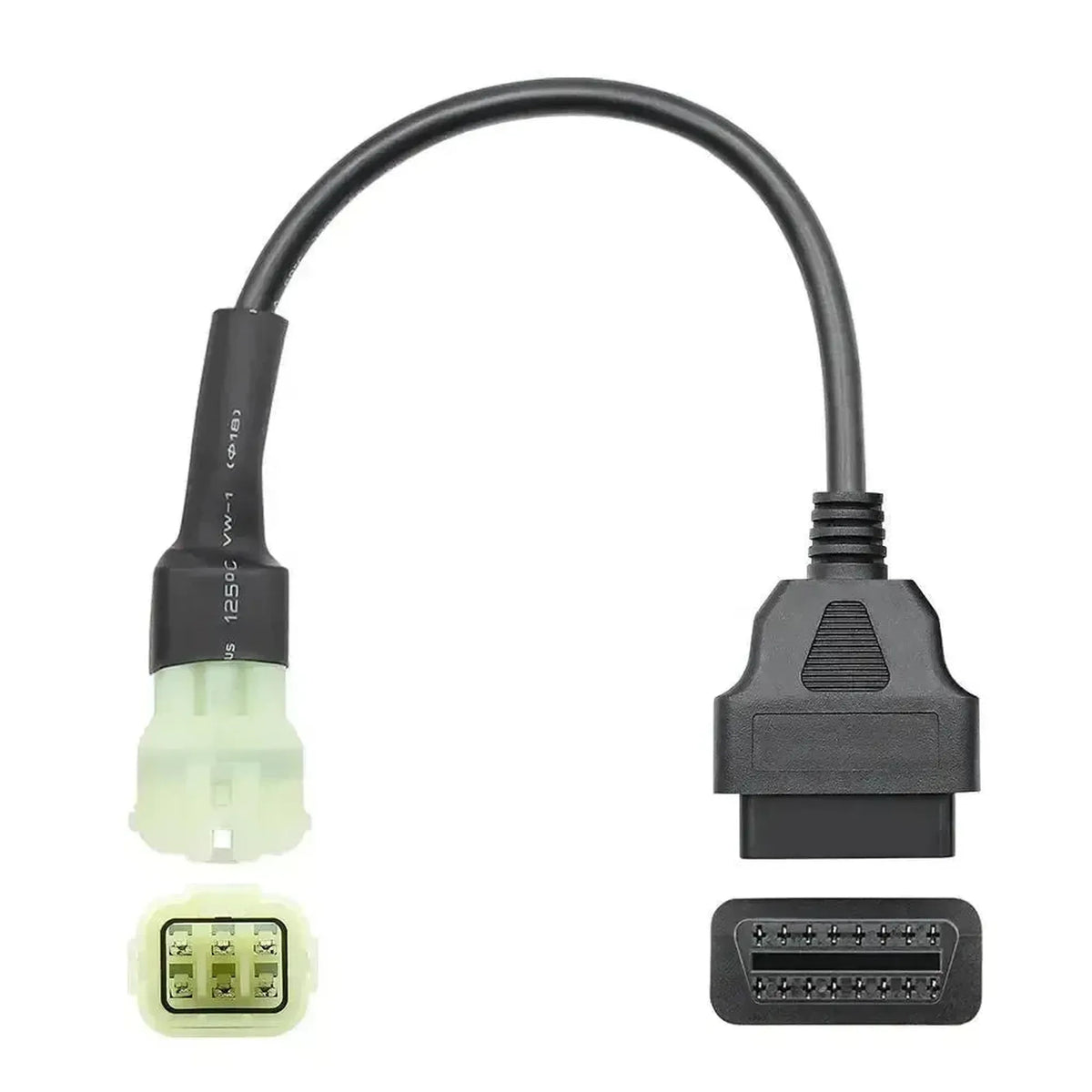 KTM 6-tűs OBD – 16-tűs OBD2 adapter kábel | Motorkerékpár