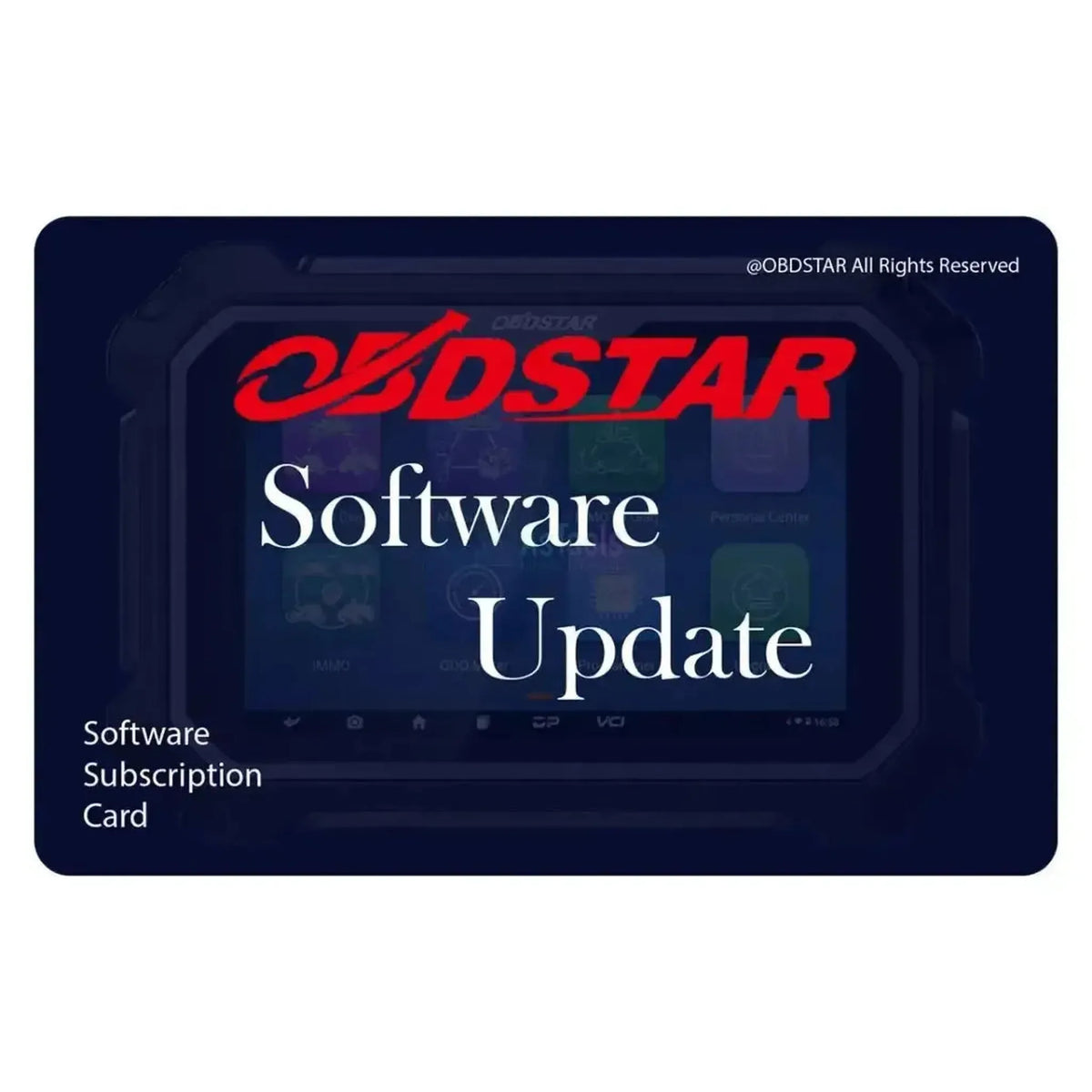 OBDSTAR IScan | Frissítési licenc