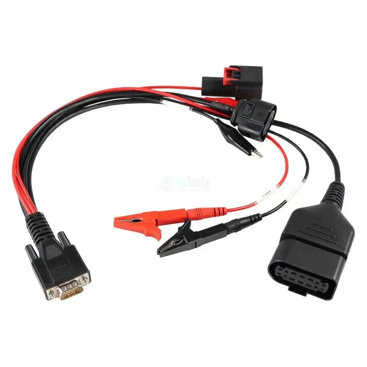 OBDSTAR (T002) | Audi 48V akkumulátor + DCDC modul – 15-tüskés DB15 adapter kábel | Személygépkocsi