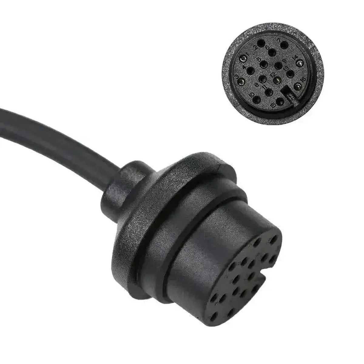 OBDSTAR (TCM-021) | ZF (6HP19/21/26/28/32) 16-tüskés TCM – 15-tüskés DB15 Adapter kábel | Személygépkocsi
