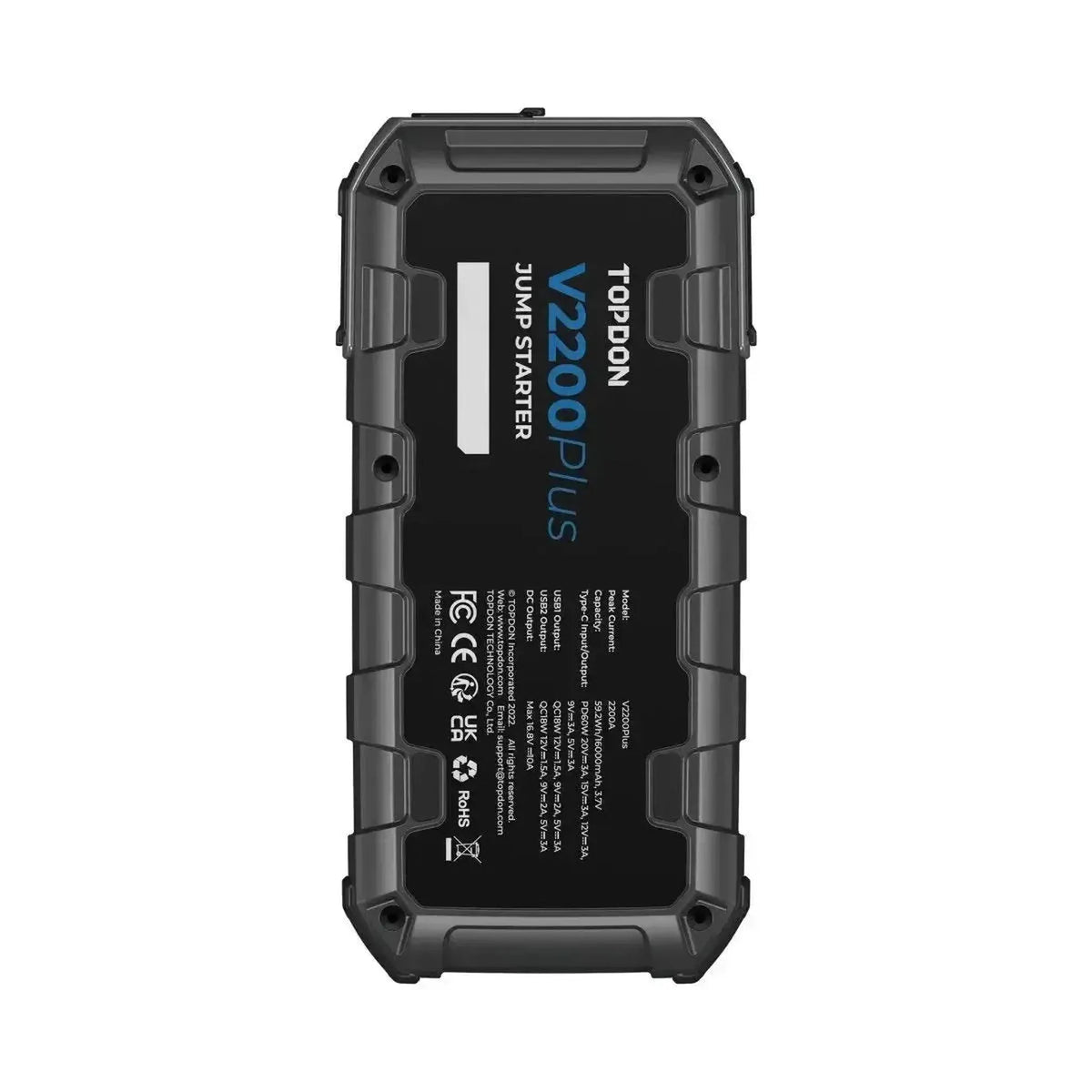 Topdon V2200Plus | Akkumulátorindító