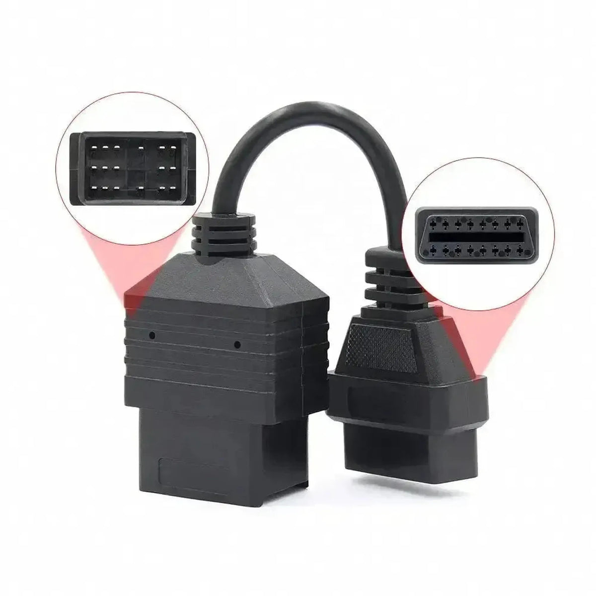 Toyota 17-tüskés OBD1 – 16-tüskés OBD2 adapter kábel | Személyautó