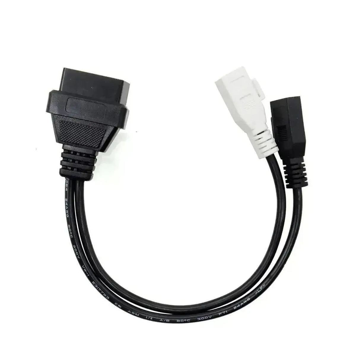 Audi/Seat/Skoda/Volkswagen 2+2 tüskés OBD1 – 16 tüskés OBD2 átmeneti kábel | Személyautó