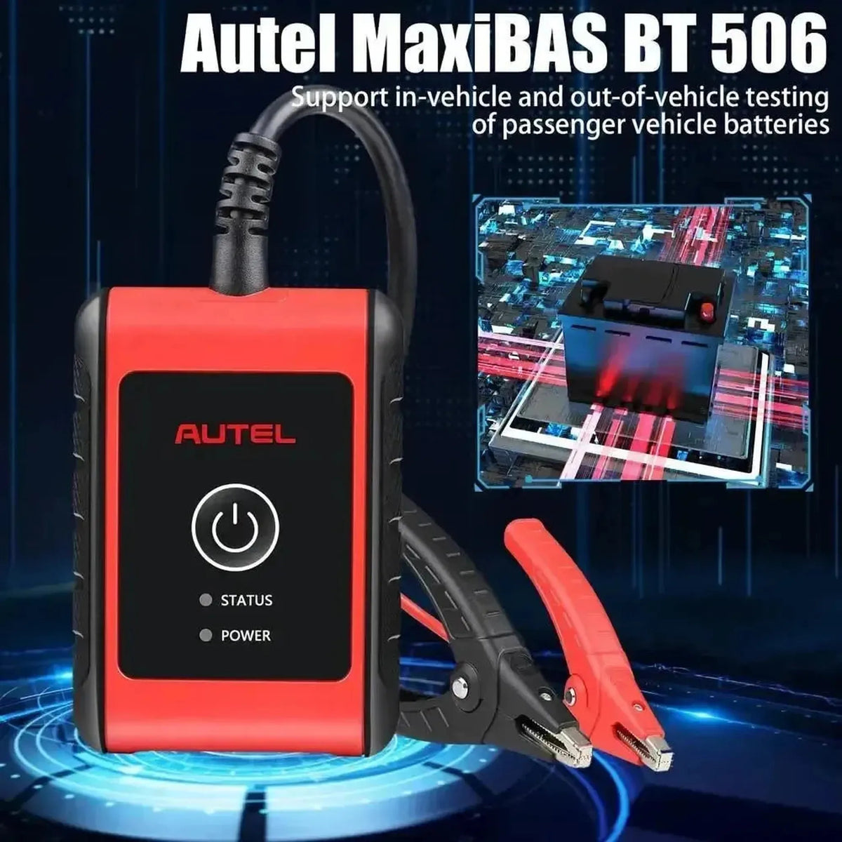 Autel MaxiBas BT506 | Akkumulátor tester