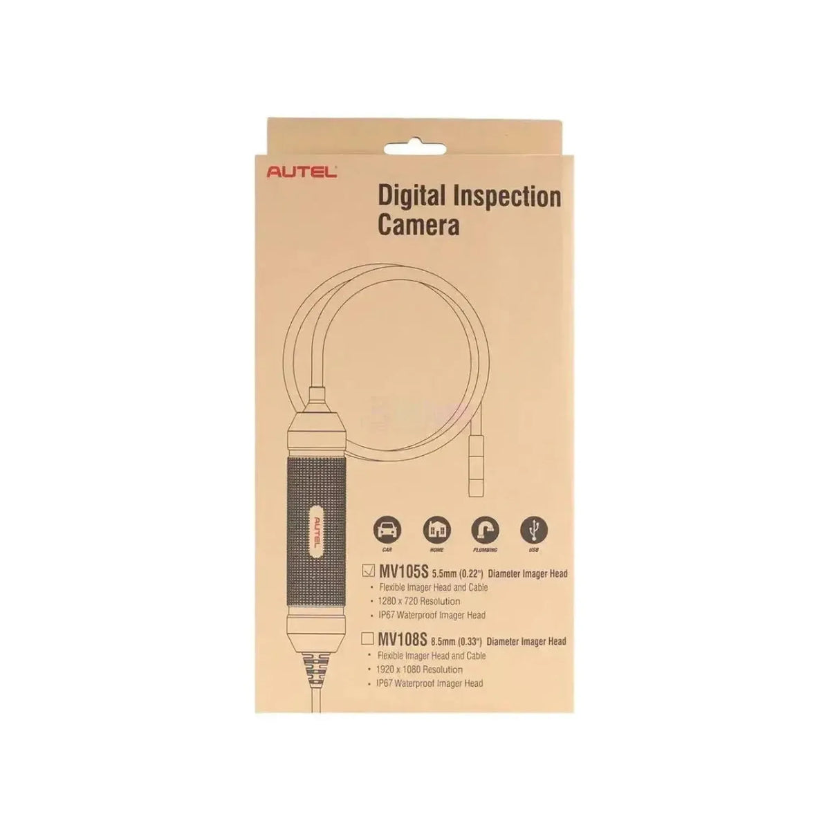 Autel MaxiVideo MV105S | Inspektáló kamera (5.5 mm)
