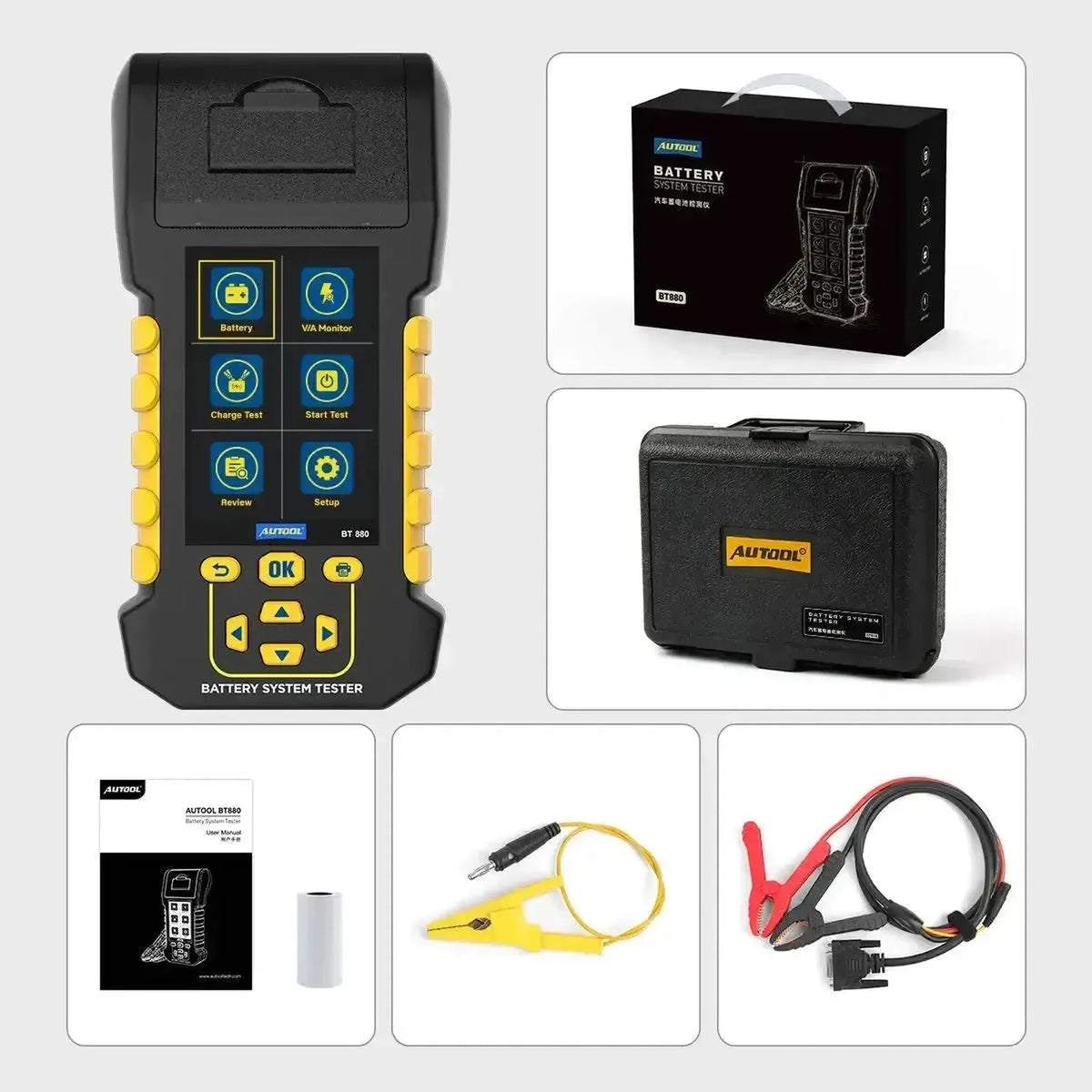 Autool BT880 | Akkumlátor teszter