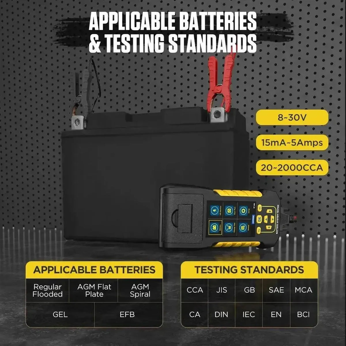 Autool BT880 | Akkumlátor teszter