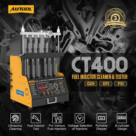 Autool CT400 | Injektorteszter