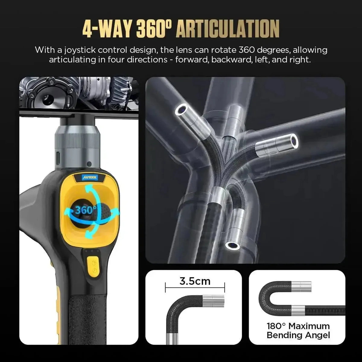 Autool SVB303 | Inspekciós kamera (6.2 mm)