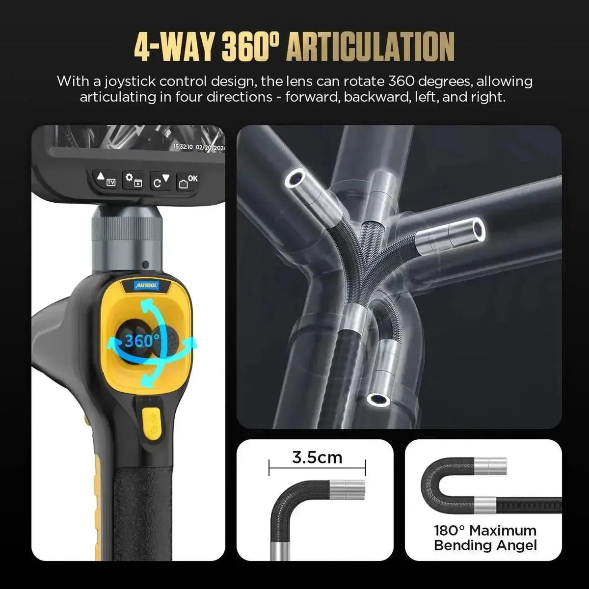 Autool SVB308 | Inspekciós kamera (6.2 mm)