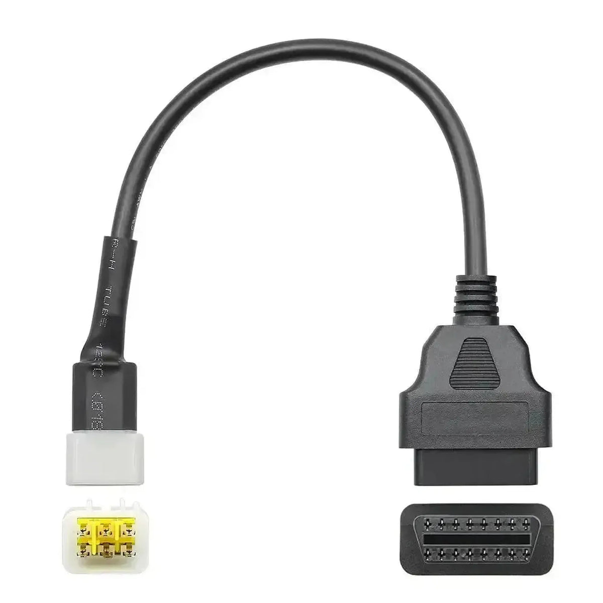Delphi 6-tűs OBD – 16-tűs OBD2 adapterkábel | Motorkerékpár