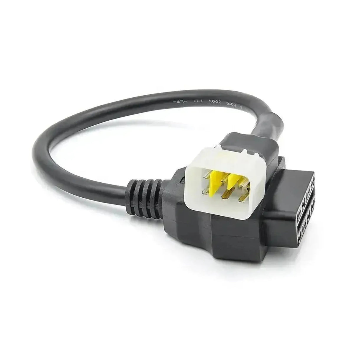 Delphi 6-tűs OBD – 16-tűs OBD2 adapterkábel | Motorkerékpár