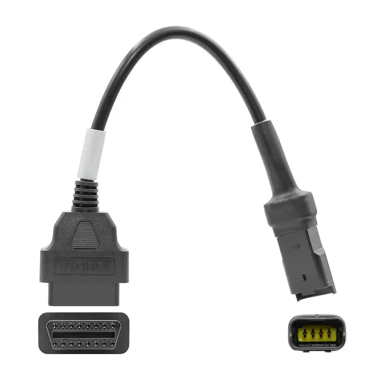 Ducati 4-tüskés OBD – 16-tüskés OBD2 adapter kábel | Motorkerékpár