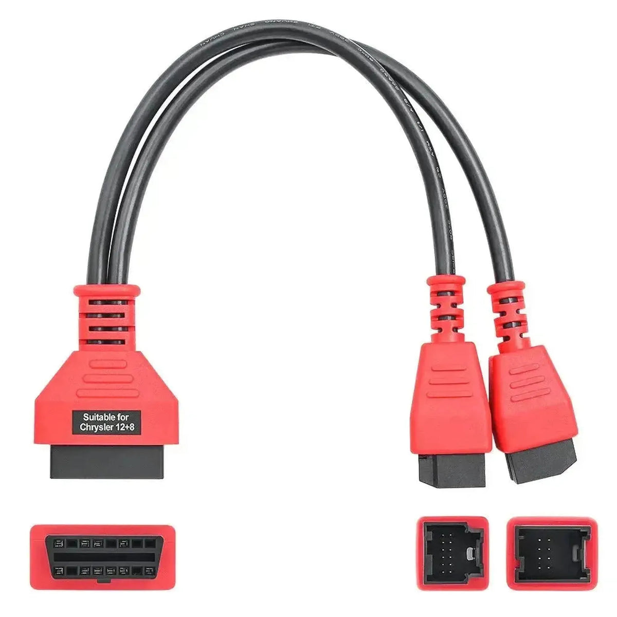 FCA 12+8-tűs SGW – 16-tűs OBD2 Adapter kábel | Személyautók