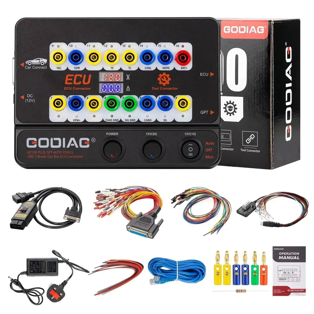 GoDiag GT100 Plus | Breakout Box | Kiegészítők