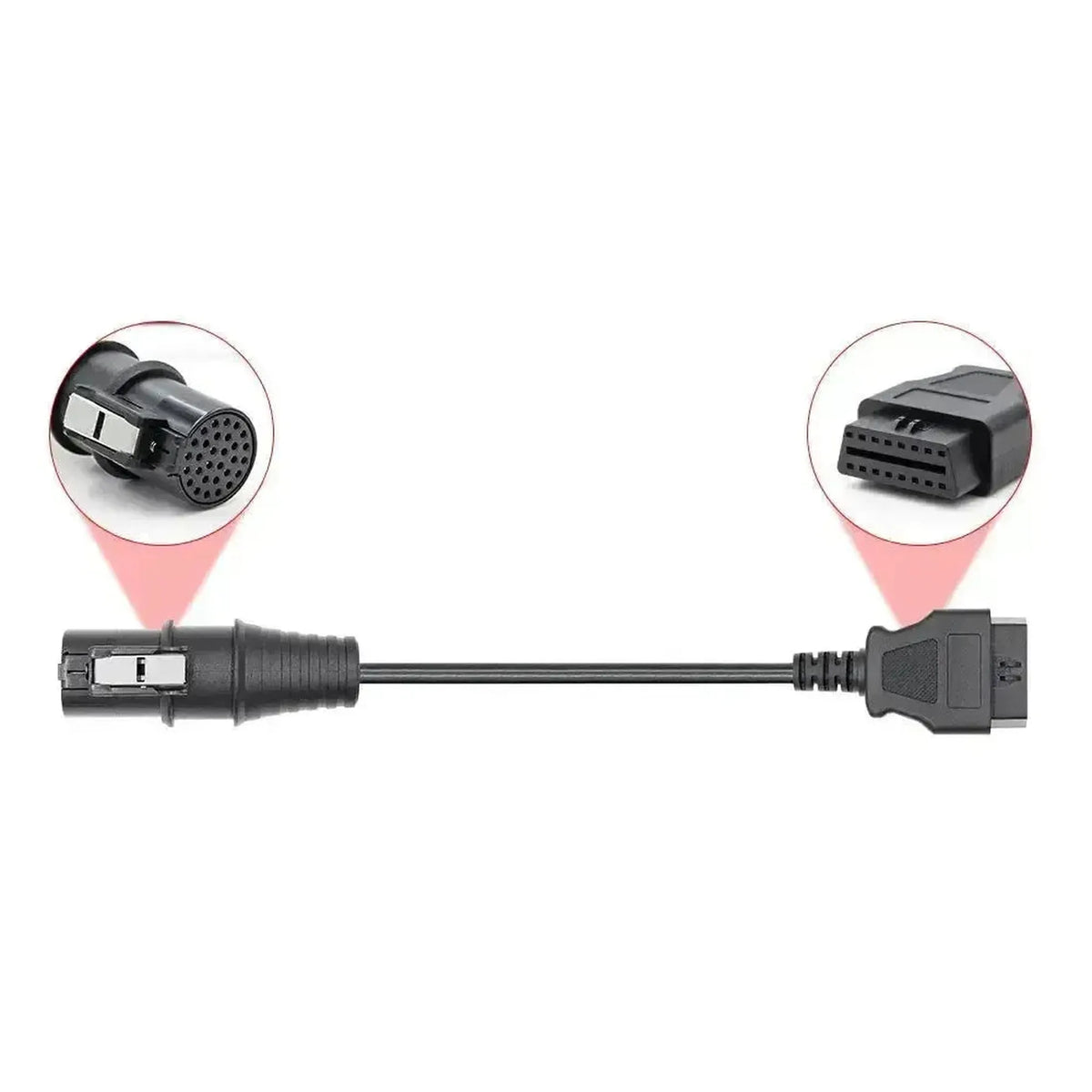Iveco 30-tüskés OBD1 – 16-tüskés OBD2 adapter kábel | Teherautó