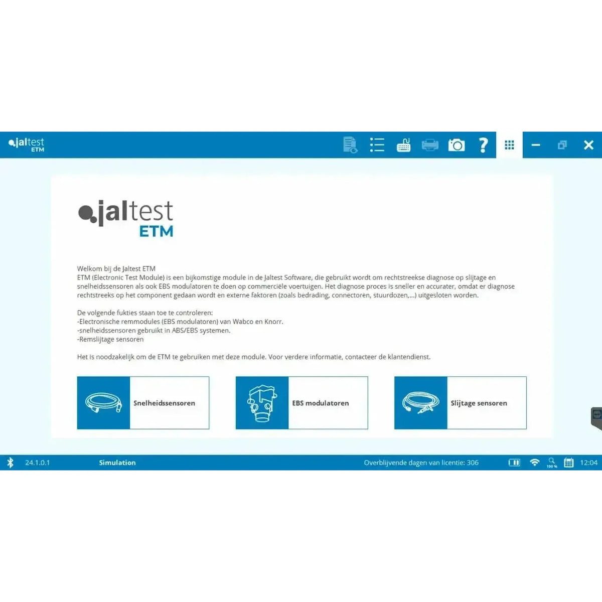 Jaltest (70001007) | ETM csatolóhálózati kábel V9 | Kiegészítők