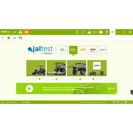 Jaltest AGV (Agricultural) Diagnosztikai Eszköz