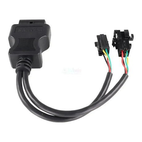 Jaltest (JDC304A) | Wabco (ATC/MTS) 4+4-pin OBD - 16-pin OBD2 adapter kábel | Autóbusz
