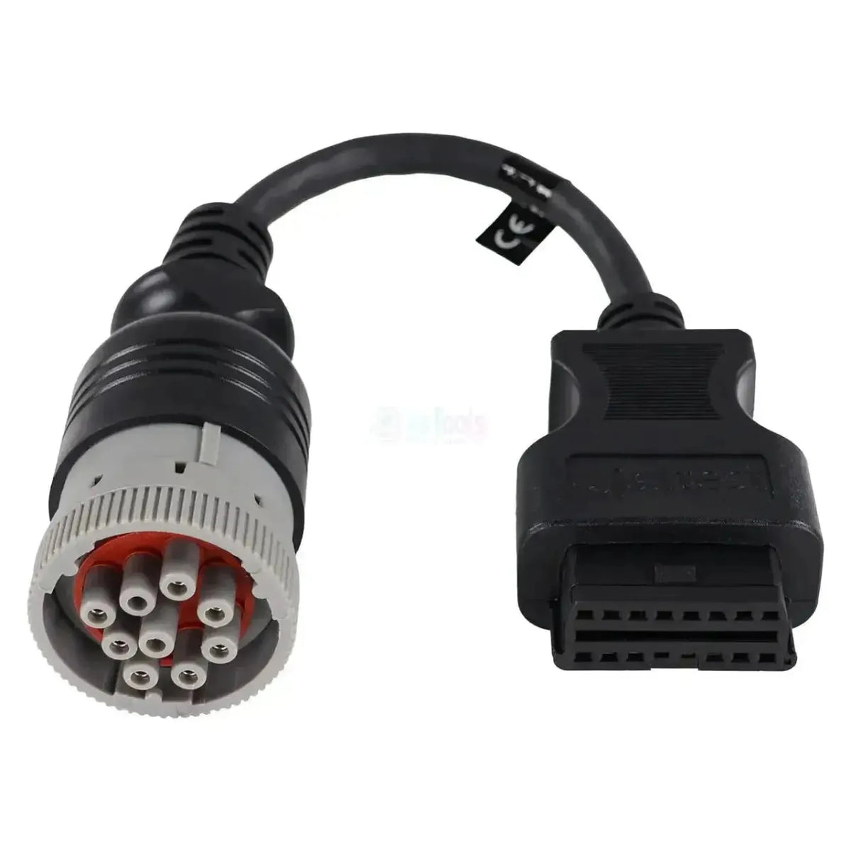 Jaltest (JDC505A) | CAT/Perkins 9-pines OBD - 16-pines OBD2 Adaptervezeték | Belső égésű motor