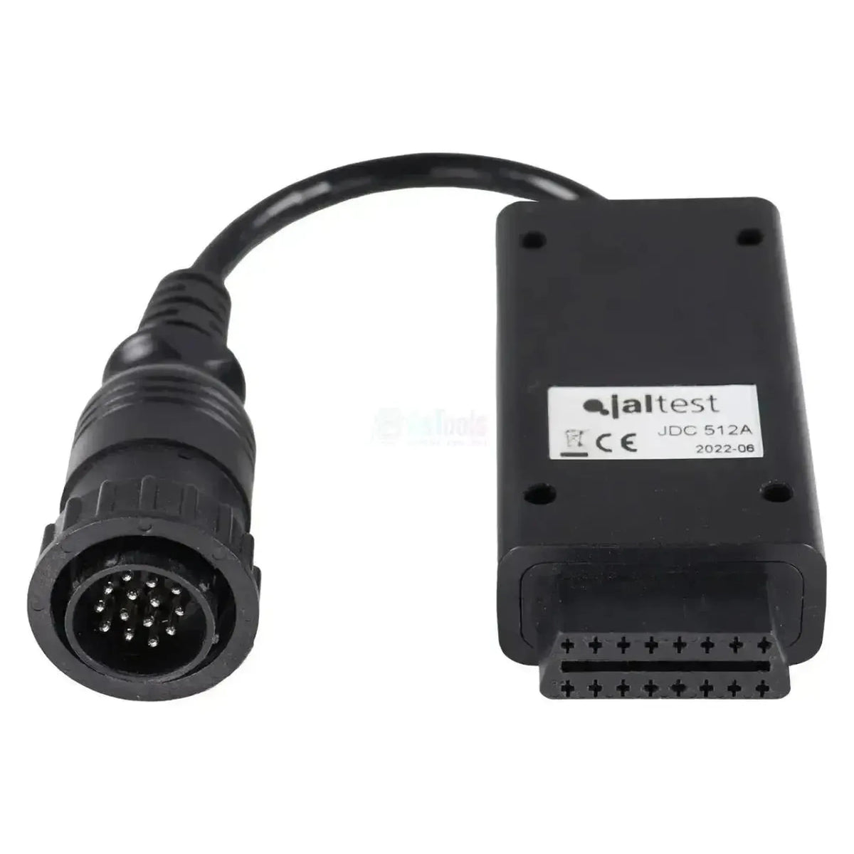 Jaltest (JDC512A) | Deutz-Fahr/Same/Lamborghini 14 tüskés OBD - 16 tüskés OBD2 átalakítókábel | Mezőgazdasági járművek