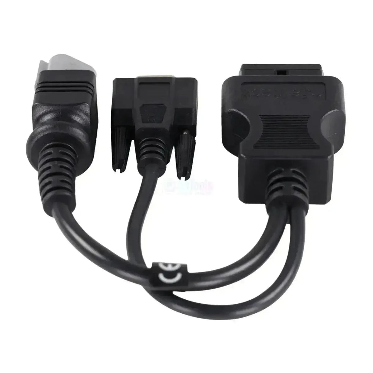 Jaltest (JDC518A) | SISU 3+9-tűs OBD - 16-tűs OBD2 csatlakozó kábel | Égésmotor