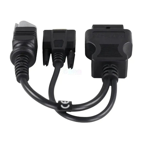 Jaltest (JDC518A) | SISU 3+9-tűs OBD - 16-tűs OBD2 csatlakozó kábel | Égésmotor