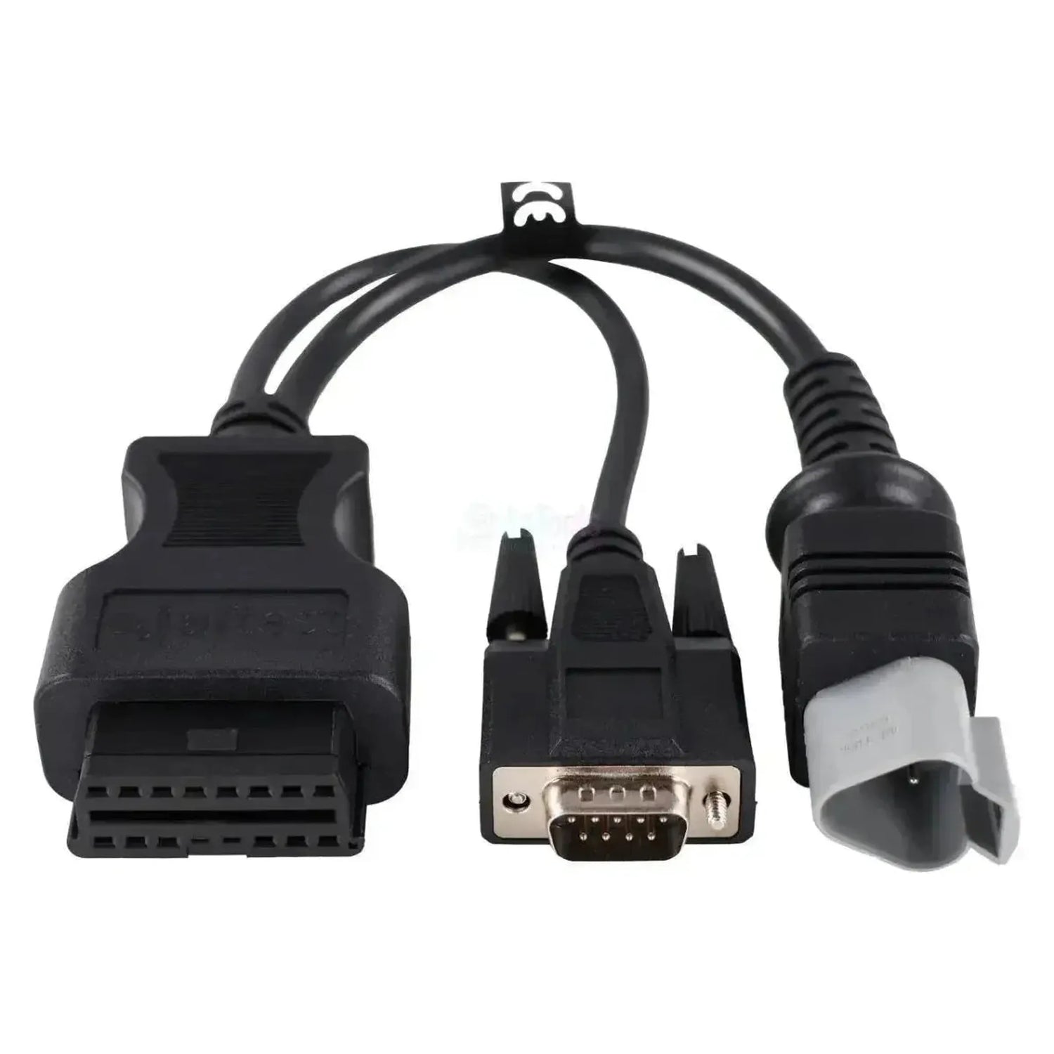 Jaltest (JDC518A) | SISU 3+9-tűs OBD - 16-tűs OBD2 csatlakozó kábel | Égésmotor
