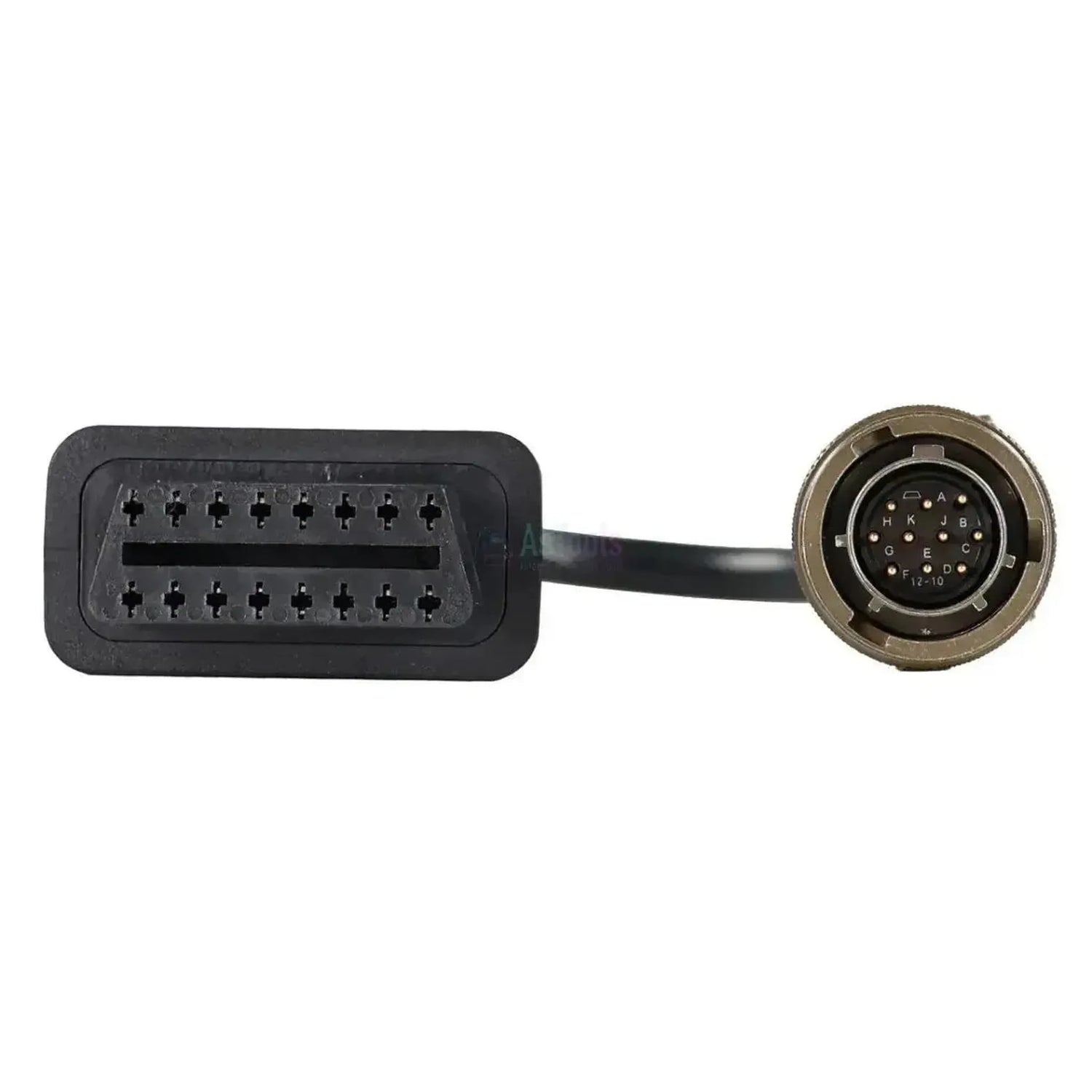 Jaltest (JDC537A) | MTU 10-tüskés OBD - 16-tüskés OBD2 adapterkábel | Égésmotor
