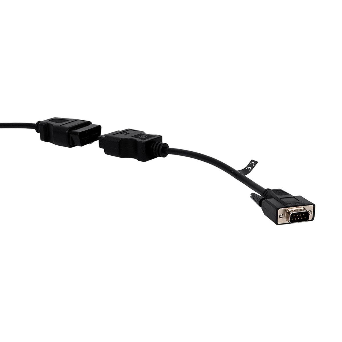 Jaltest (JDC553A) | Jungheinrich 9-tűs SUBD - 16-tűs OBD2 Adapter kábel | Emelő- és szállítógépek