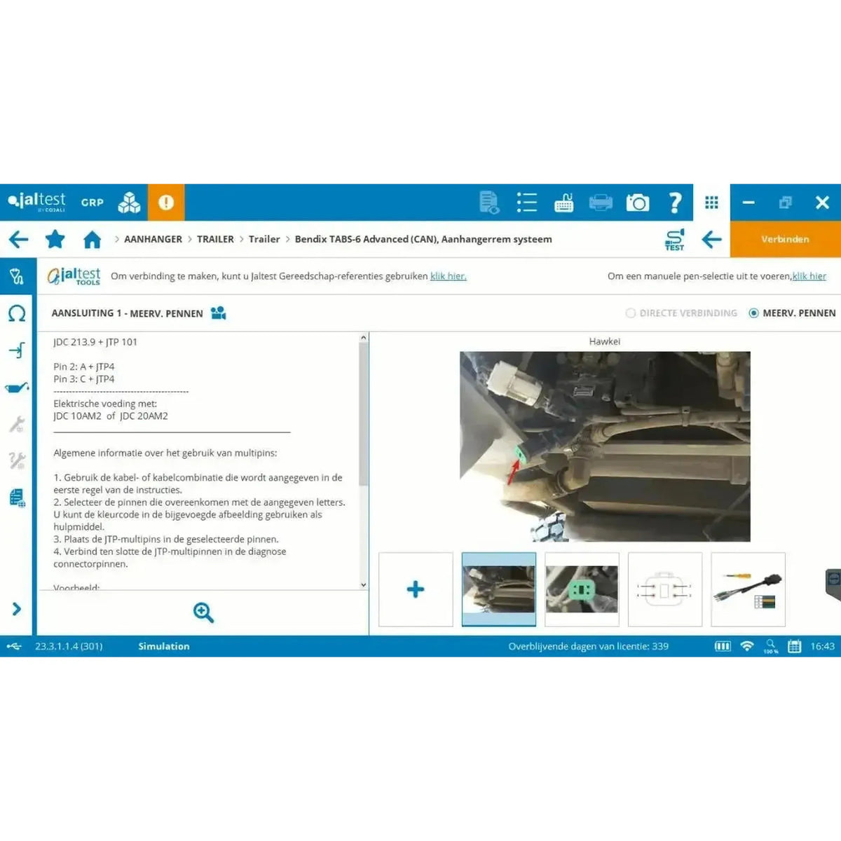 Jaltest Trailer Diagnosztikai Készülék