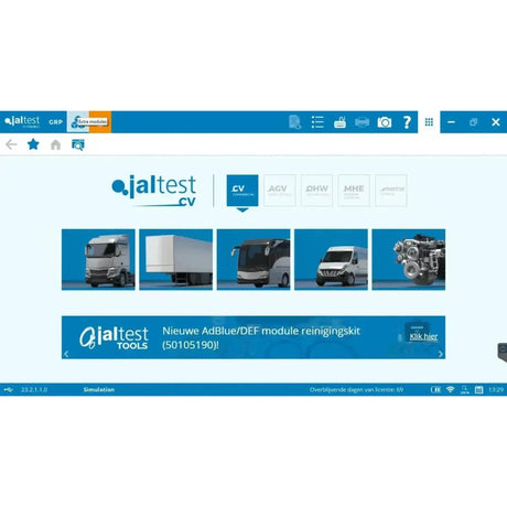 Jaltest Teherautó Diagnosztikai Eszköz