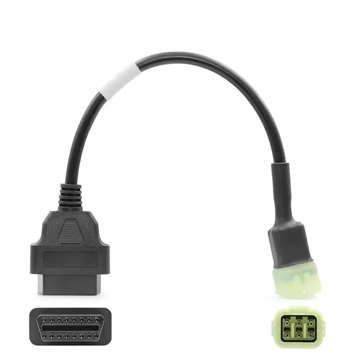 Kawasaki 6-tűs OBD – 16-tűs OBD2 adapter kábel | Motorkerékpár