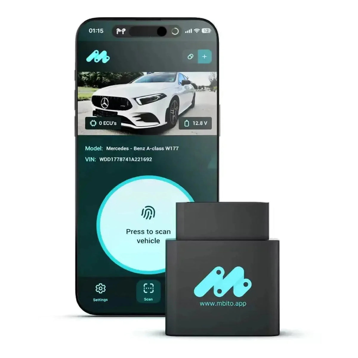 MBito OBD Device + 20 kredit