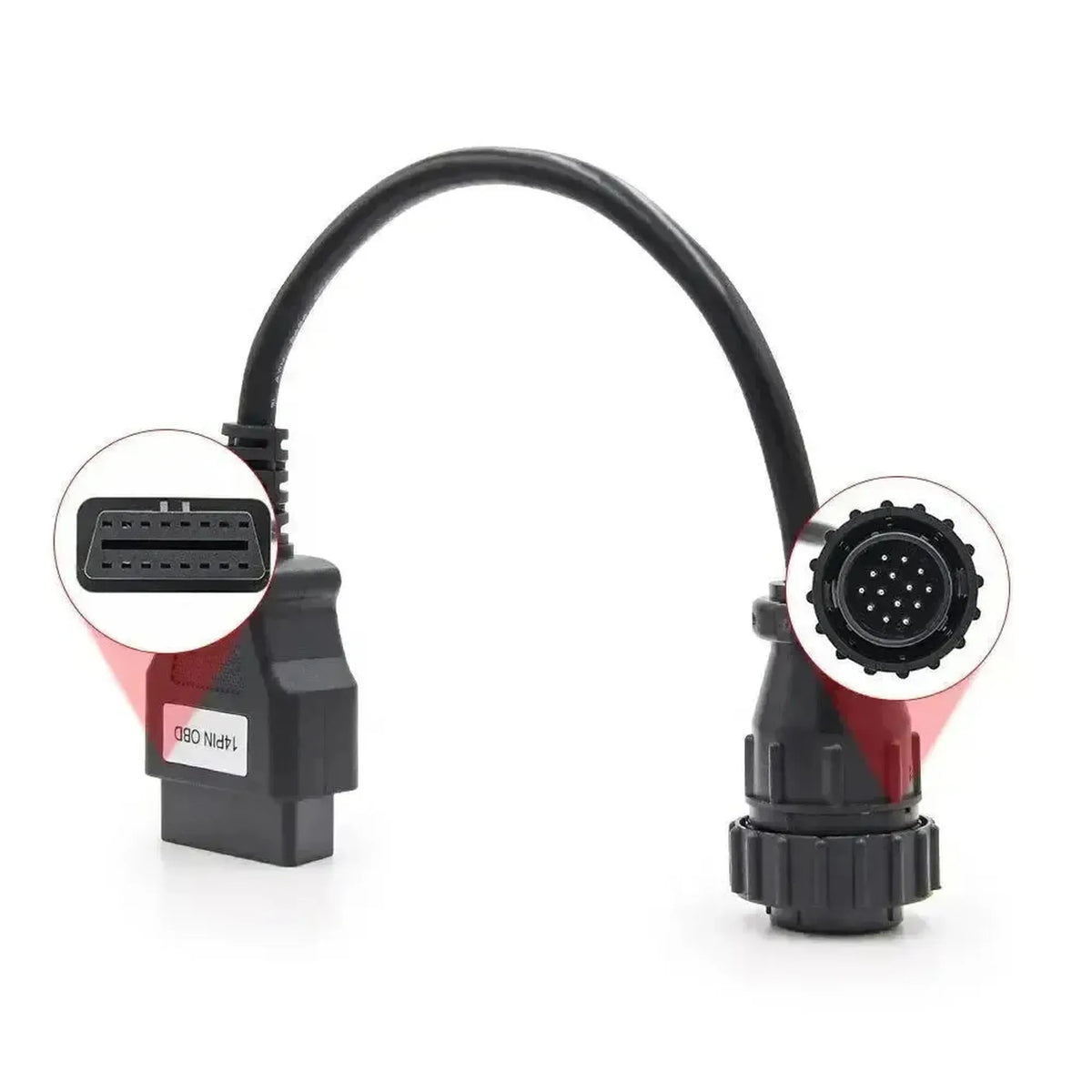 Mercedes (Sprinter) 14-tüskés OBD1 – 16-tüskés OBD2 adapter kábel | Kisteherautó