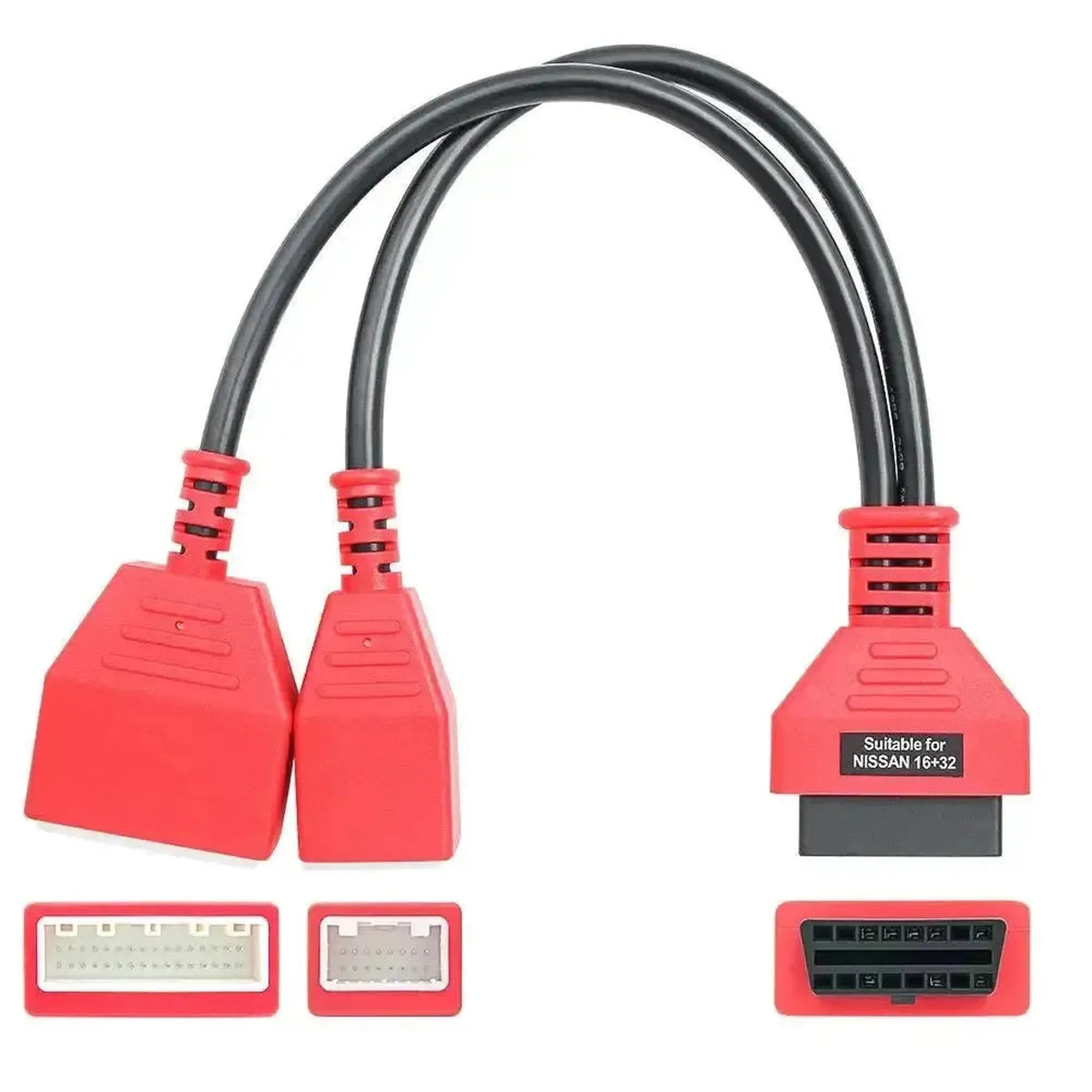 Nissan 16+32-tűs SGW - 16-tüskés OBD2 adaptervezeték | Személyautó