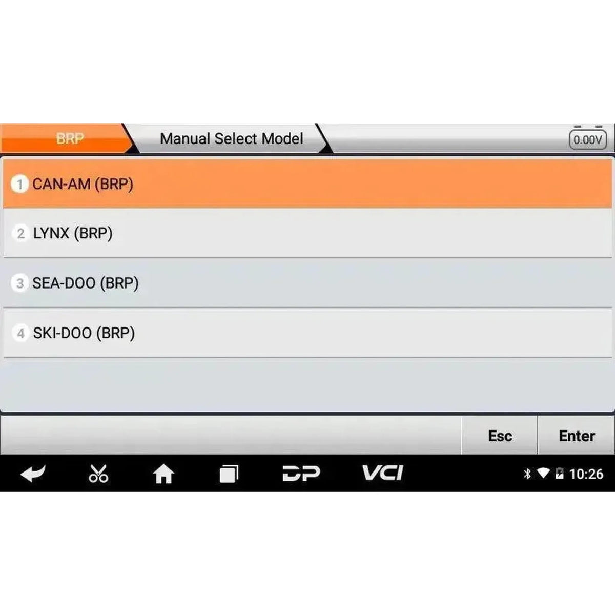OBDSTAR IScan BRP | Diagnosztikai Készülék | Motorkerékpár/Motorcsónak