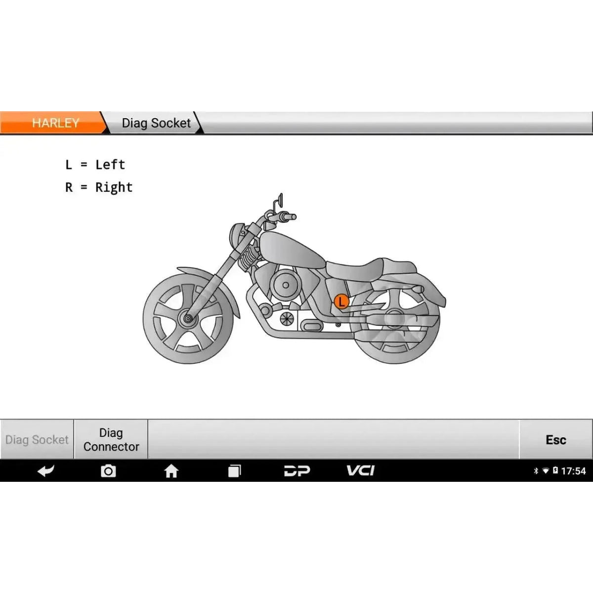 OBDSTAR IScan Harley Davidson | Diagnosztikai Készülék | Motorkerékpár
