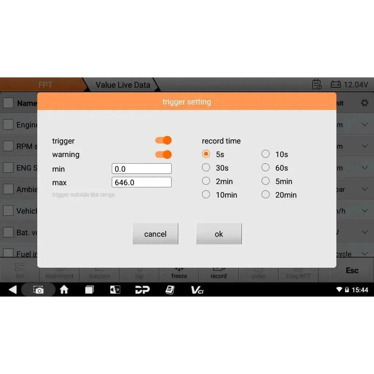 OBDSTAR IScan Pro FPT (Marine) | Diagnosztikai eszköz | Motorcsónak