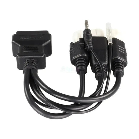 OBDSTAR (M018A) | Yamaha 3+3+4-tűs OBD – 16-tűs OBD2 adapterkábel | Motorkerékpár