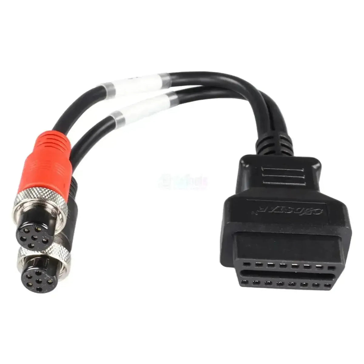 OBDSTAR (M028) | PGO 6+6-tűs OBD – 16-tűs OBD2 átalakító kábel | Motorkerékpár