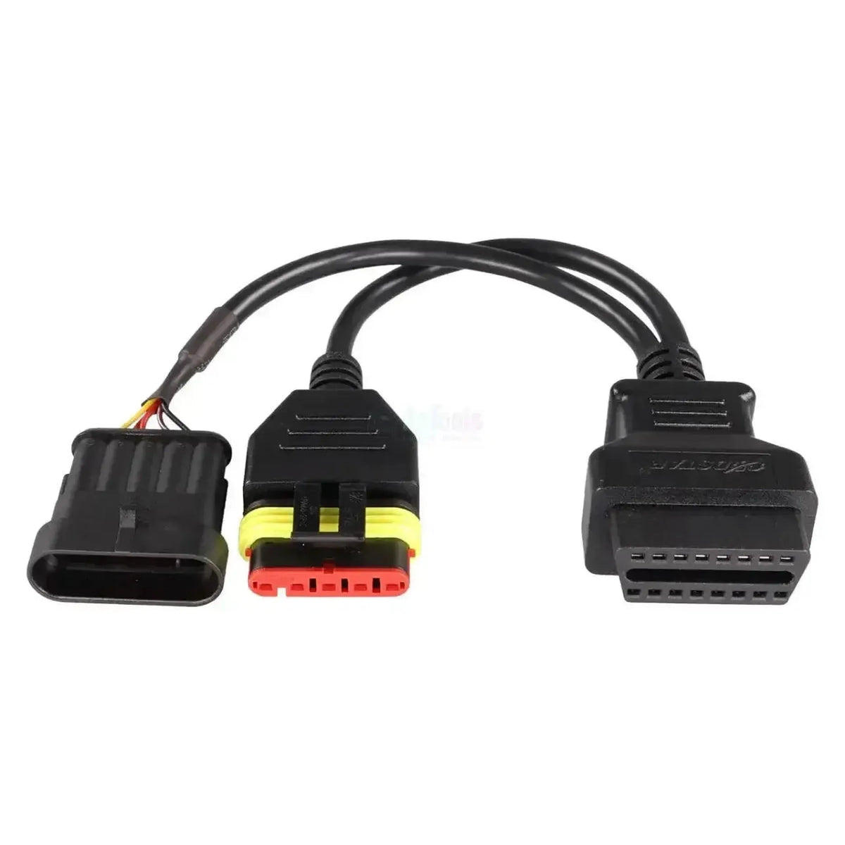 OBDSTAR (M047) | Vespa/Moto Guzzi 5+5-tűs OBD – 16-tűs OBD2 csatlakozókábel | Motorkerékpár