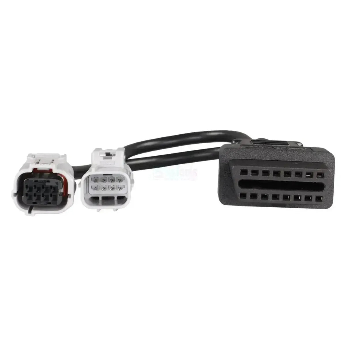 OBDSTAR (M048) | Aprilia 8+8-tűs OBD – 16-tűs OBD2 adapterkábel | Motorkerékpár