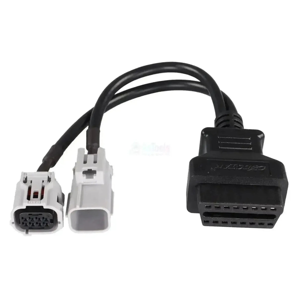 OBDSTAR (M048) | Aprilia 8+8-tűs OBD – 16-tűs OBD2 adapterkábel | Motorkerékpár