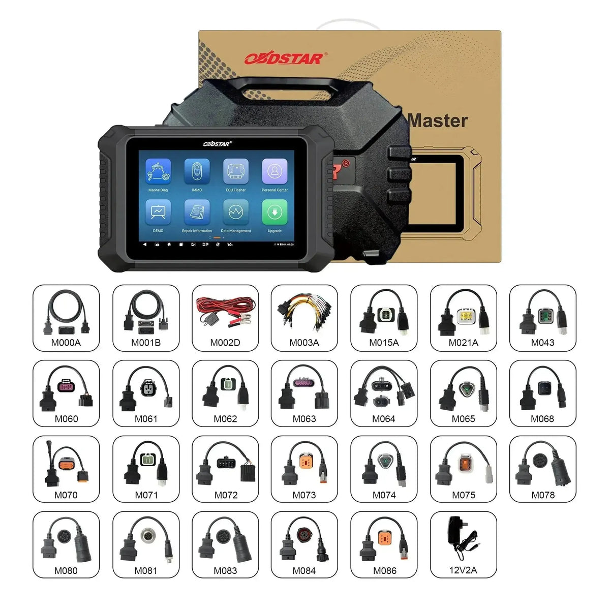 OBDSTAR Marine Master (A+B+C+D) | Diagnosztikai eszköz | Motorcsónak